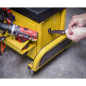 Mechanic's Utility Seat & Toolbox - Yellow