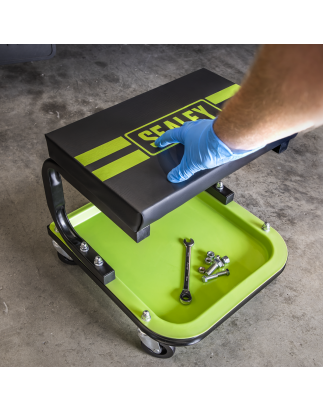 Mechanic's Deluxe Utility Seat - Green