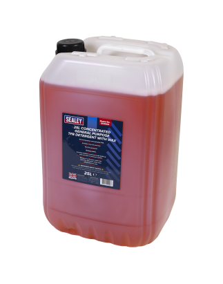 TFR Detergent with Wax Concentrated 25L