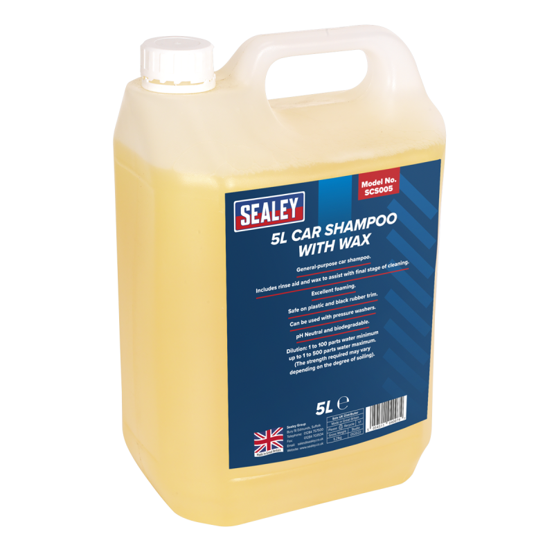 Car Shampoo with Wax 5L