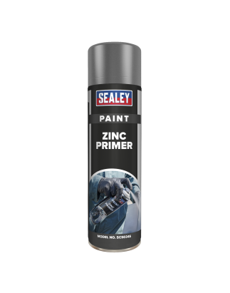 Grey Zinc Primer Paint 500ml