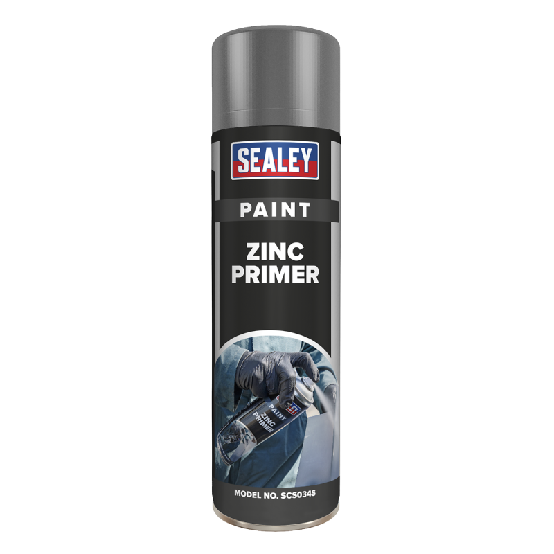 Grey Zinc Primer Paint 500ml