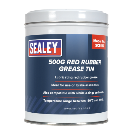 Red Rubber Grease 500g Tin