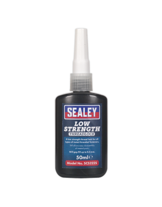 Thread Lock Low Strength 50ml Pack of 12