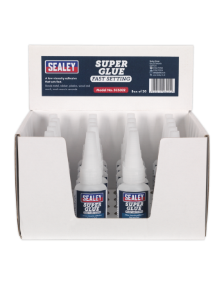 Super Glue Fast Setting 20g Pack of 20