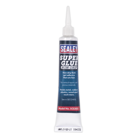 Super Glue Gel Anti-Goutte 20g Paquet de 20