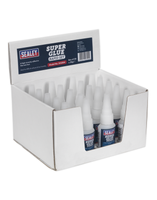 Super Glue Rapid Set 20g Paquet de 20