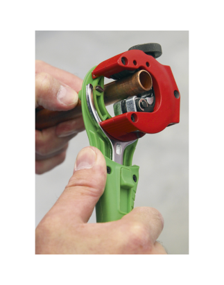 Ratcheting Pipe Cutter 2-in-1 Ø6-28mm