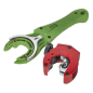 Ratcheting Pipe Cutter 2-in-1 Ø6-28mm