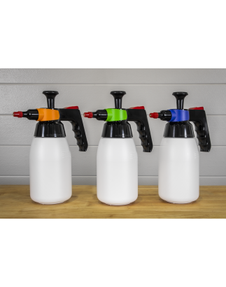 Pressure Sprayer Colour-Coded Caps 5pc