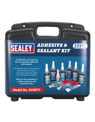 Adhesive & Sealant Kit 10pc