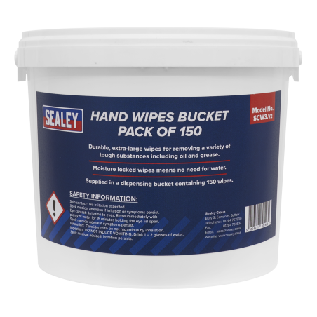 Hand Wipes Bucket - Pack of 150