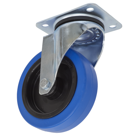 Castor Wheel Swivel Plate Ø125mm