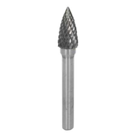 Tungsten Carbide Rotary Burr Arc Pointed Nose 10mm