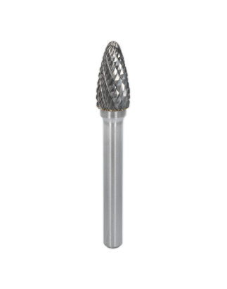 Tungsten Carbide Rotary Burr Arc Round Nose 10mm