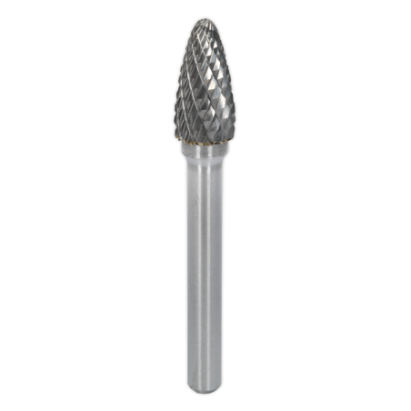 Tungsten Carbide Rotary Burr Arc Round Nose 10mm