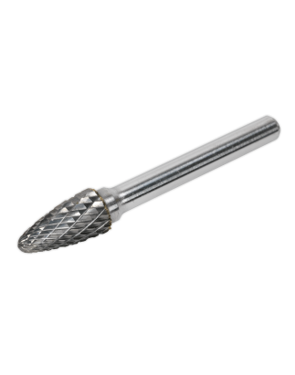 Tungsten Carbide Rotary Burr Arc Round Nose 10mm