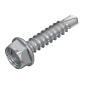 Self-Drilling Screw 4.2 x 19mm Hex Head Zinc Pack of 100