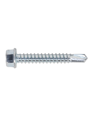 Self-Drilling Screw 5.5 x 38mm Hex Head Zinc Pack of 100