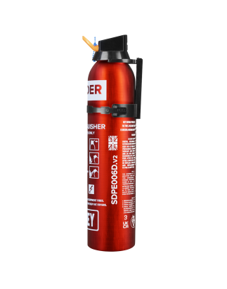 Disposable Dry Powder Fire Extinguisher 0.6kg