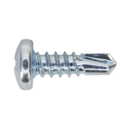 Self-Drilling Screw 4.2 x 13mm Pan Head Phillips Zinc Pack of 100