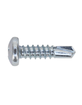 Self-Drilling Screw 4.8 x 19mm Pan Head Phillips Zinc Pack of 100