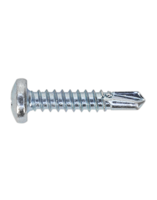 Self-Drilling Screw 4.8 x 25mm Pan Head Phillips Zinc Pack of 100