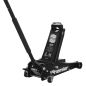 Premier Low Profile Trolley Jack with Rocket Lift 3 Tonne - Black