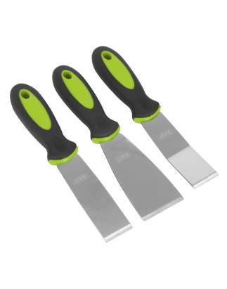 Rigid Blade Scraper Set 3pc