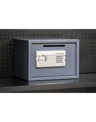 Electronic Combination Security Safe with Deposit Slot 350 x 250 x 250mm