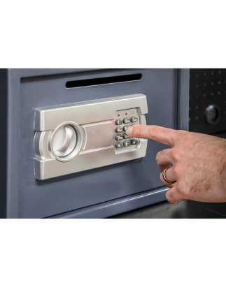 Electronic Combination Security Safe with Deposit Slot 350 x 250 x 250mm