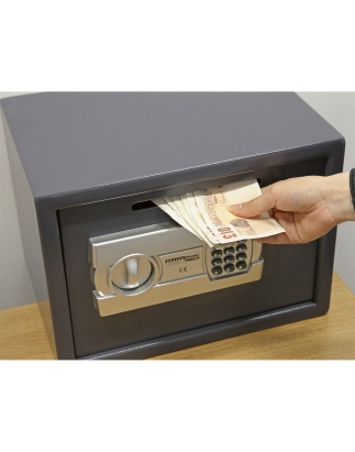 Electronic Combination Security Safe with Deposit Slot 350 x 250 x 250mm