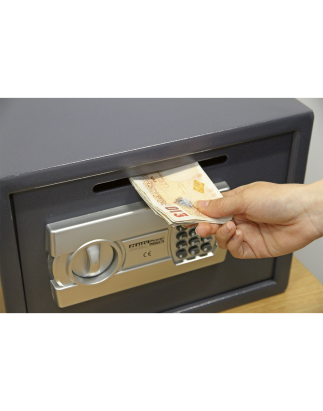 Electronic Combination Security Safe with Deposit Slot 350 x 250 x 250mm