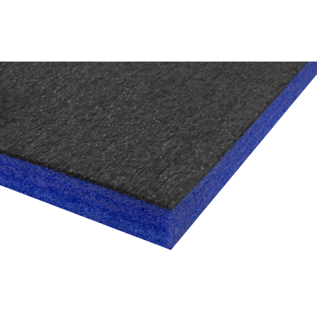 Easy Peel Shadow Foam® Bleu/Noir 1200 x 550 x 30 mm