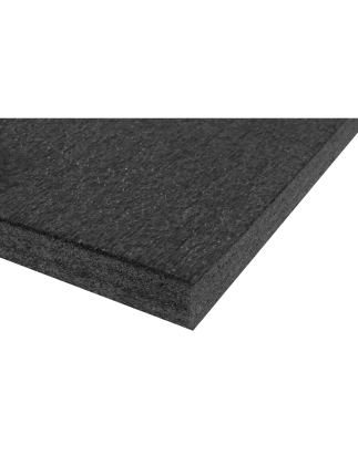 Easy Peel Shadow Foam® Black/Black 1200 x 550 x 30mm