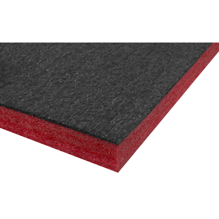 Easy Peel Shadow Foam® Red/Black 1200 x 550 x 30mm