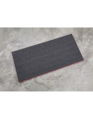 Easy Peel Shadow Foam® Red/Black 1200 x 550 x 30mm