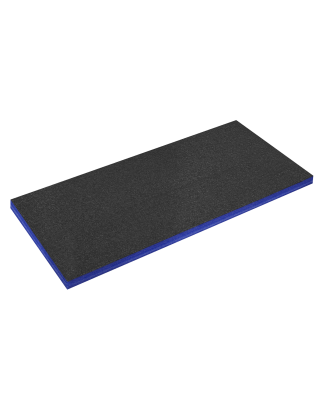 Easy Peel Shadow Foam® Bleu/Noir 1200 x 550 x 50 mm