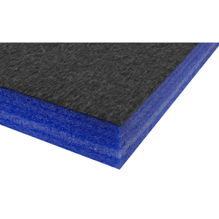 Easy Peel Shadow Foam® Bleu/Noir 1200 x 550 x 50 mm