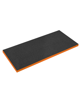 Easy Peel Shadow Foam® Orange/Black 1200 x 550 x 50mm