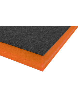 Easy Peel Shadow Foam® Orange/Black 1200 x 550 x 50mm