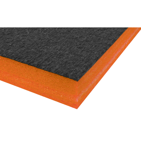 Easy Peel Shadow Foam® Orange/Black 1200 x 550 x 50mm