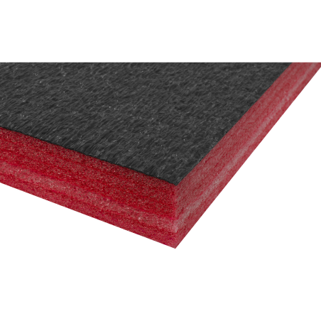 Easy Peel Shadow Foam® Red/Black 1200 x 550 x 50mm