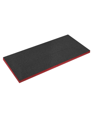 Easy Peel Shadow Foam® Red/Black 1200 x 550 x 50mm