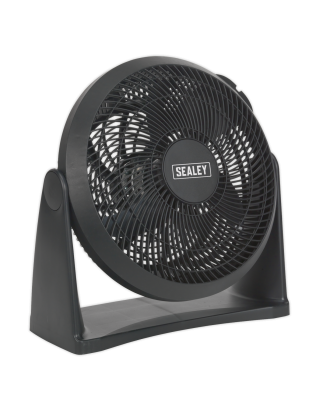 3-Speed Desk/Floor Fan 12" 230V