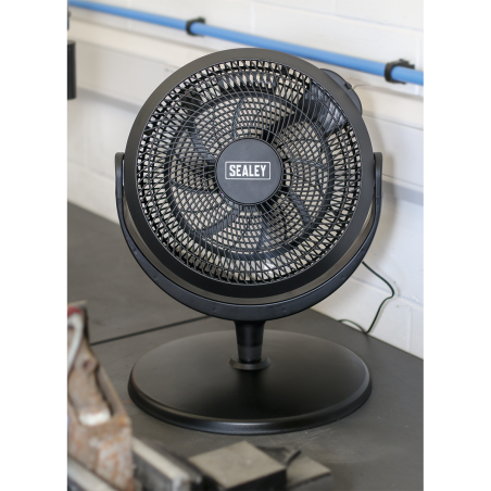 Ventilateur de bureau et sur pied 12" 230V