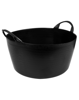 Heavy-Duty Flexi Tub 30L - Black