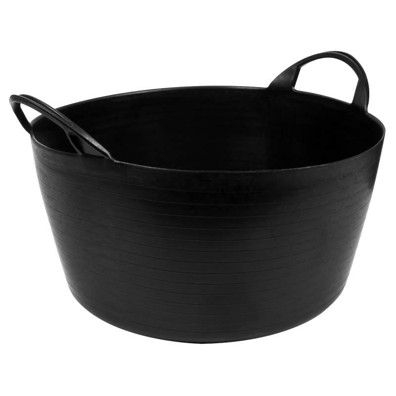 Heavy-Duty Flexi Tub 30L - Black