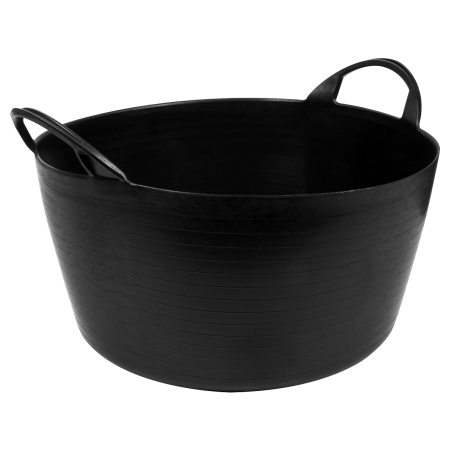 Heavy-Duty Flexi Tub 30L - Black