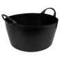 Heavy-Duty Flexi Tub 30L - Black